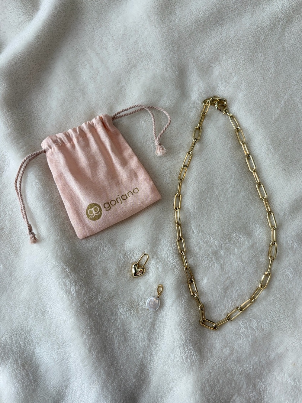 Gorjana 18K Gold Parker Paperclip Necklace